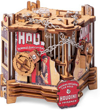 Cluebox Houdini'S Escape Brain Teaser Puzzle Box for Adults
