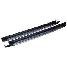 Nerf Bar Side Steps For Hyundai Santa Fe 2019-2023 Black Aluminum Alloy Non-slip