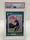 2024 Panini Donruss Rated RC Drake Maye #379 Press Proof Green Patriots PSA 8