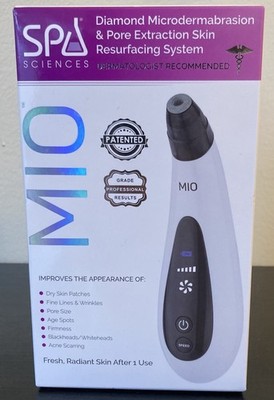 MIO Spa Sciences Diamond Microdermabrasion Pore Extraction Resurfacing System