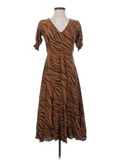 Faithfull the Brand Women Brown Casual Dress 2