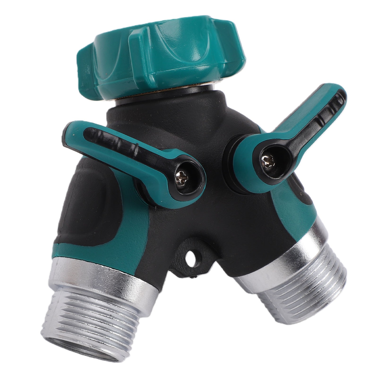 New 2 Way Garden Hose Splitter Durable Watering Distributor For Gardening