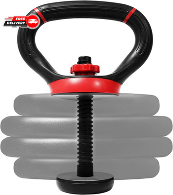 Adjustable Kettlebell Handle for Weight Plates, Dumbbell Converter for Strength