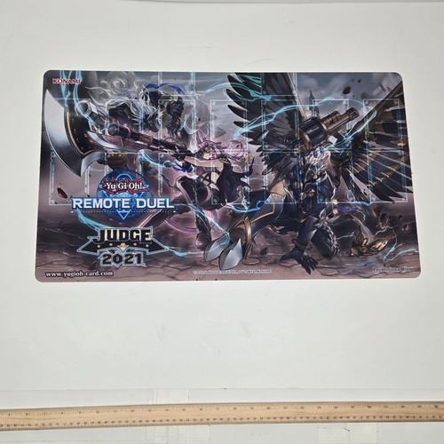 Konami YuGiOh Remote Duel Judge 2021 Playmat Official Promotional Collectible