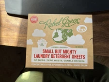Laundry Detergent By Rebel Green 40 sheets up to 80 loads BEST SMELLING