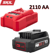 Ladegerät und Lithium-Ionen-Batterie SKIL 2110 AA 12 V 2 Ah