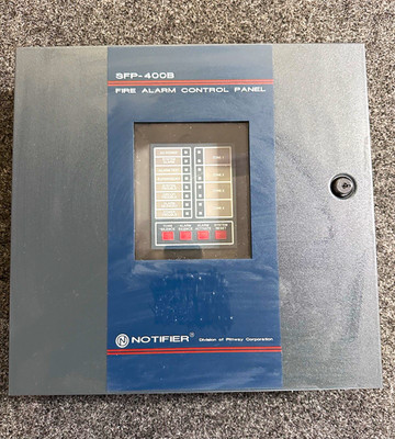 Notifier SFP-400B Fire Alarm Control Panel, MPN SFP-400B