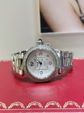 Cartier Pasha 2378 38mm Custom Diamond Bezel Automatic Watch 8