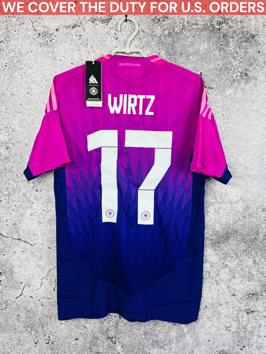 ADIDAS GERMANY TEAM JERSEY AWAY 2024 AUTHENTIC SOCCER SHIRT MEN