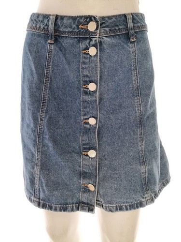 Jupe Bleue Marchetta, 100% Coton, Taille S – Occasion, Très Bon état, Coupe Classique