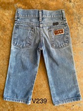 Maverick Indigo Denim Vintage Talon Jeans Size 2 W20X12 Children  s Americana