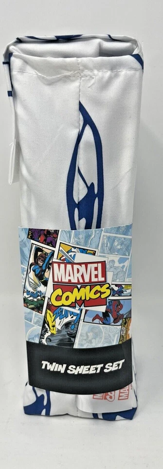 Juego de sábanas tamaño doble Marvel Comics Spiderman - 3 piezas ropa de cama para niños - súper suave Foto 3 de 4