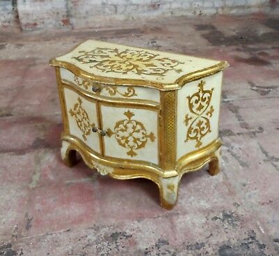 Buy Antique Italian Florentine Small Gilt-wood Commodes -A Pair