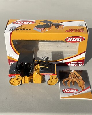 Joal Dynapac CC232 Vibratory Roller Die Cast Metal 1:35 Scale NIB