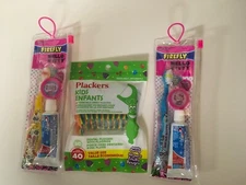 Firefly kids toothbrush & plackers combo pack Hello Kitty