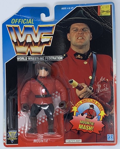 Hasbro WWF The Mountie 1992 action figure...