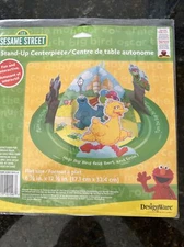 Designware Sesame Street Stand-Up Centerpiece Big Bird Grover Cookie Monster