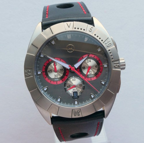 Mercedes Benz Motorsport AMG DTM Titanium Racing Car Accessory Chronograph Watch