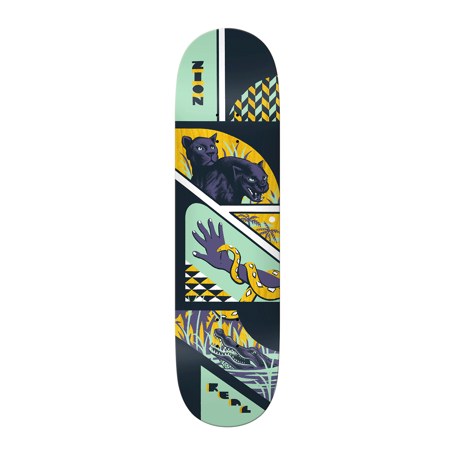 Real Skateboard Deck Zion Storyboard 8.06