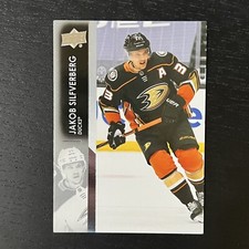 2021-22 Upper Deck Series 1 Hockey Jakob Silfverberg Base #5 Anaheim Ducks