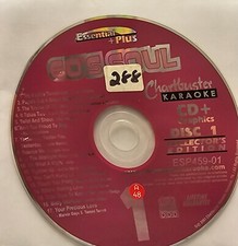 60'S SOUL 5 CDGS  CHARTBUSTER  KARAOKE CDG DISC