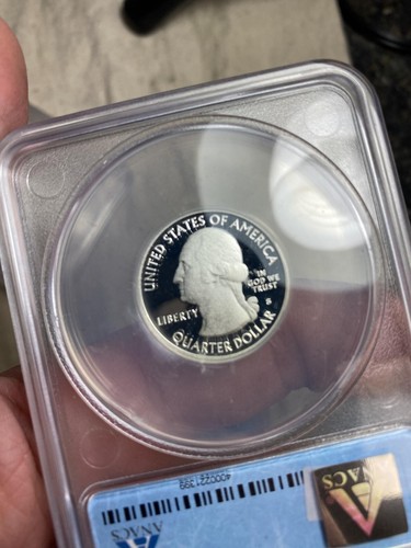 2010 S National Park Silver Quarter Set - ANACS - PF 70 DCAM 5 Coin Set Toning - Picture 6 of 12