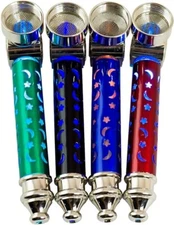 Leaf Moon and Star Smoking Pipe for Tobacco