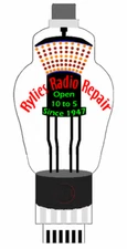 RYLIES RADIO REPAIR ANIMATED NEON SIGN O-SCALE -MILLER ENGR FLASHES, & MORE!