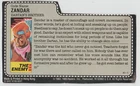 GI Joe ARAH 1986 Zandar v.1 - File Card