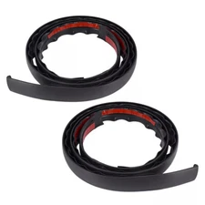 2X Rh&lh Roof Molding Drip Weather Strips for Toyota Tacoma Double Cab 2005-2015