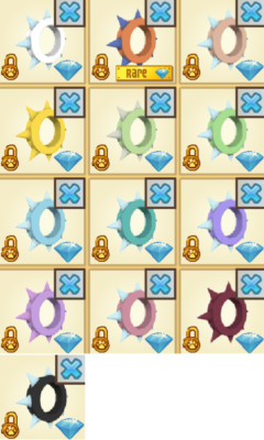 C Collare Lungo A Punta Raro Per Animal Jam Classic (AJC) - Oggetto Virtuale Da Collezione Collare Lungo A Punta AJ - Foto 6