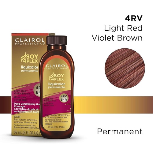 Clairol Professional SOY4PLEX Liquicolor Permanente 2 oz / 59 ml NEW You Choose! - Picture 24 of 87