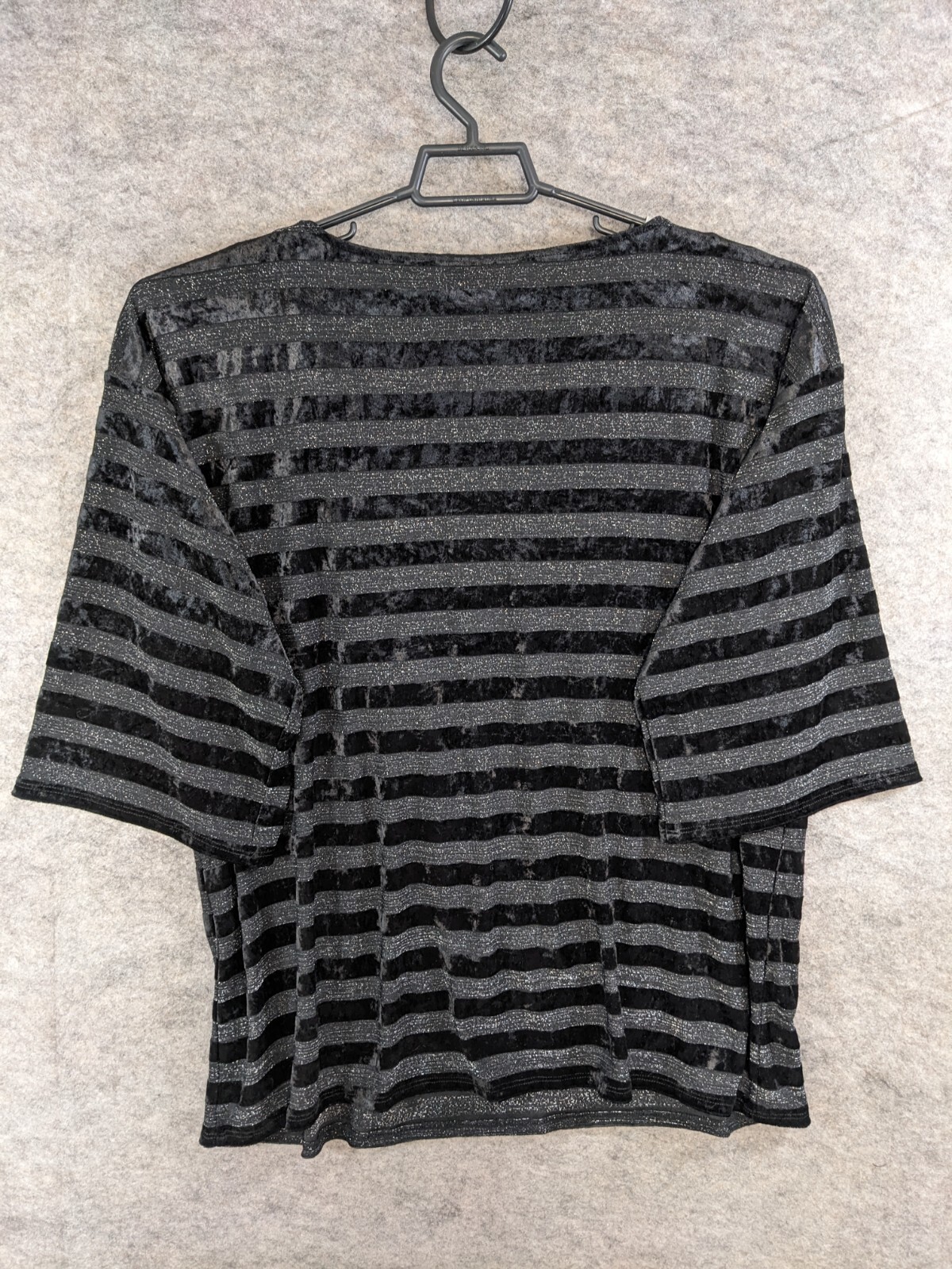 Ruby Rd Top Womens Extra Large Black Stretch Knit… - image 7