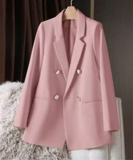 Blazer Women's Suit Jacket Relaxed Day Top Casual Long Sleeve Women NEW 9 COLORS
