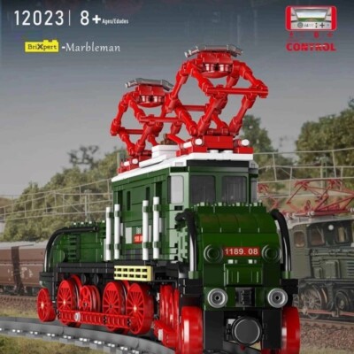 Mould King 12023 Train Steam Locomotive Passenger Building Block toys