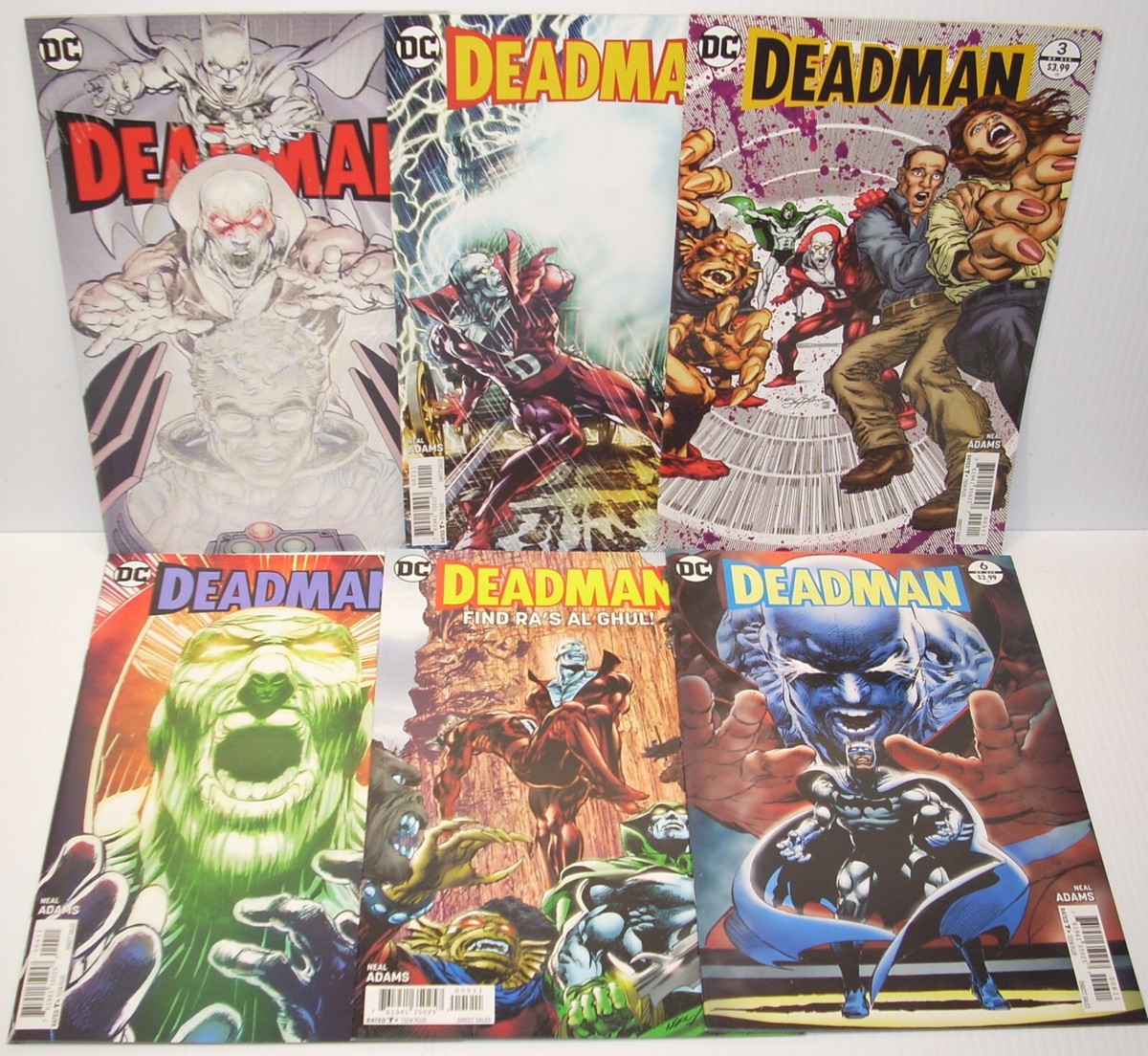 DC Comics DEADMAN 1-6 (of 6) Complete Mini Series 2018 Boston