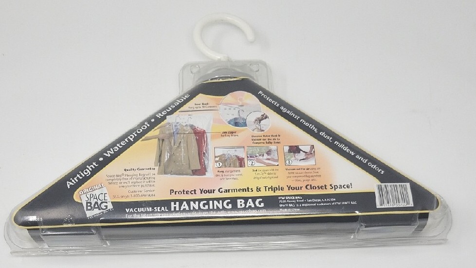 Original Space Bag Storage Packs VacuumSeal Hanging Bag, 1 Large Bag