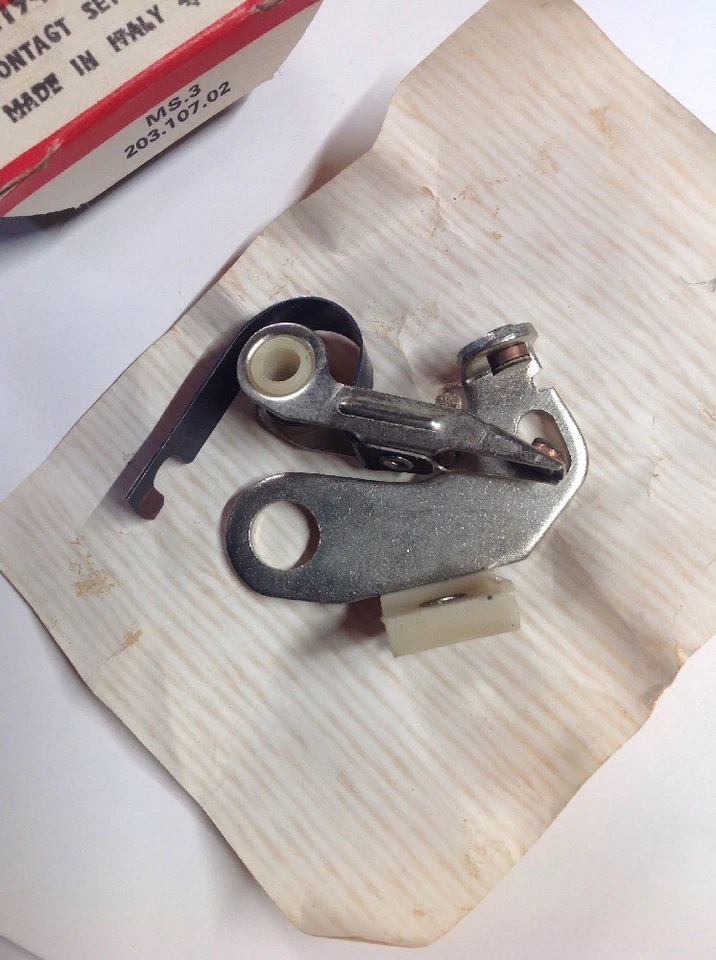 Juego de contactos de encendido Lucas Volkswagen 1200 Beetle Karmann Ghia Transporter NOS Foto 2 de 4