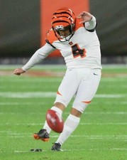 RANDY BULLOCK 8x10 PHOTO #15 Cincinnati Bengals Kicker WM