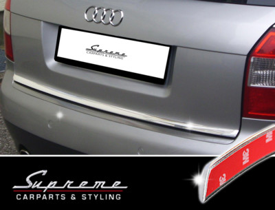 für AUDI A4 B6 8E Avant - 3M Chrom-Zierleiste Heckleiste Kantenschutz Tuning