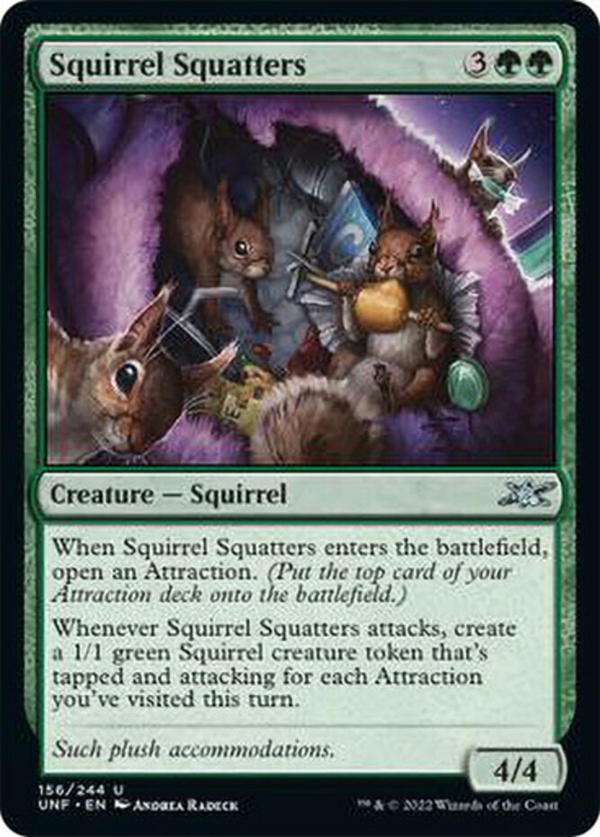Squirrel Squatters x1 - Unfinity - NM-Mint, English - Unfinity