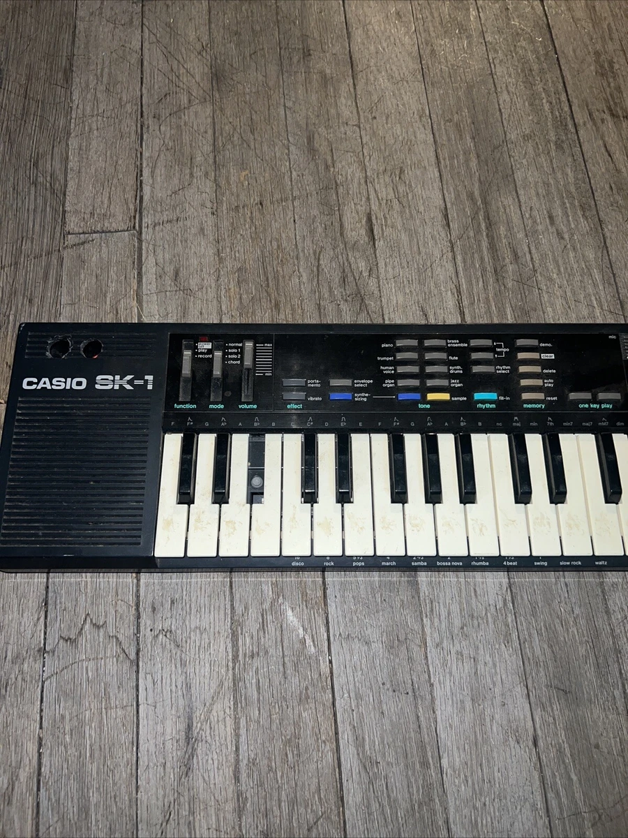 Casio SK-1 Portable 32 Key Sampling Keyboard for sale online | eBay