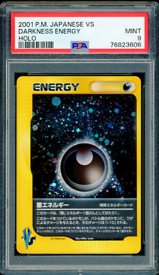 Pokemon Japanese Darkness Energy Holo VS Series 1st Ed. PSA 9 MINT