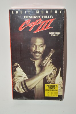 Vintage Beverly Hills Cop III 3 Eddie Murphy Sealed Blockbuster