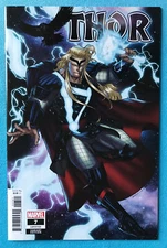 THOR #7 (2020) 1:25 Sharp VARIANT 1st APP Adam Thor NM MARVEL