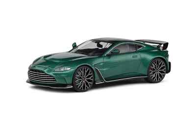1/43 Aston Martin V12 Vantage 2023 Green Met. Diecast Model Car