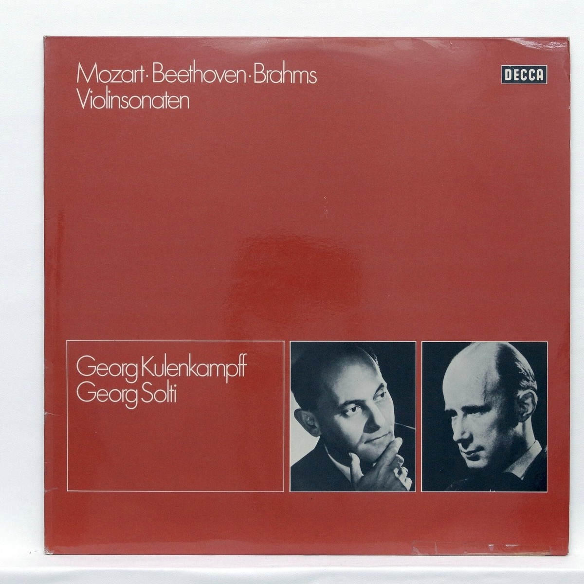 【中古】 Brahms / Beethoven / Mozart / Violin Sonata: Kulenkampff / Solti KULENKAMPFF, SOLTI ⸺ BEETHOVEN, MOZART, BRAHMS violin & piano