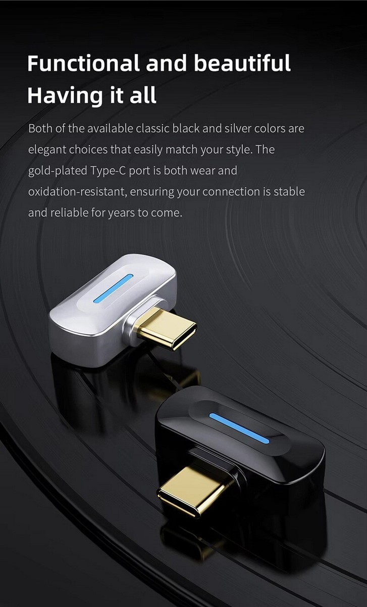 FiiO BT11 USB C Bluetooth 5.4 Transmitter Audio Adapter