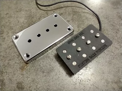 51.4mm Neodymium EB-O Humbucker Bass Pickup With Cover - 916 Pickups  Gibson 