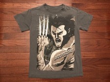 2000 WOLVERINE T SHIRT MENS SMALL DARK GRAY BLACK X-MEN MARVEL COMICS LOGAN e